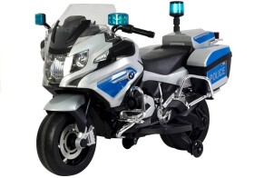 Mamido Elektrická motorka BMW R1200 Policie stříbrná
