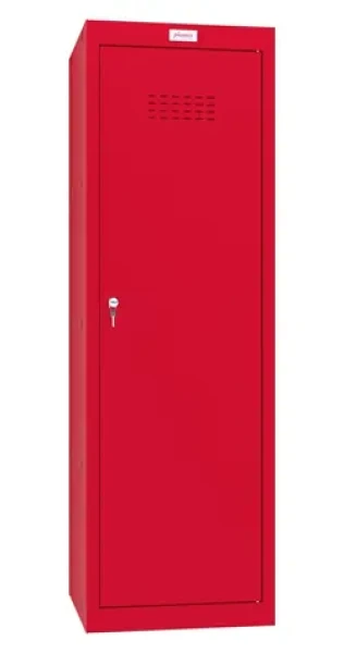 Phoenix Safe CL1244RRK červená / Skříňka se zámkem / 173 l / 4 přihrádky / volně stojící / 400×400×1265 mm (CL1244RRK)