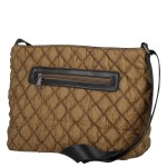 Dámská prošívaná crossbody kabelka s třásněmi Yana, hnědá