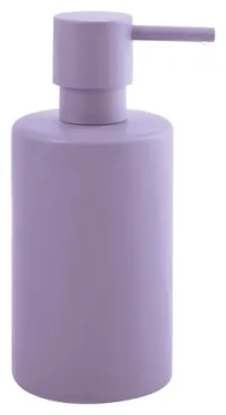 Spirella TUBE-Matt matně fialová / Dávkovač mýdla / Keramika / 300 ml