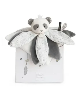 Doudou Dárková sada - Plyšový muchláček panda 26 cm