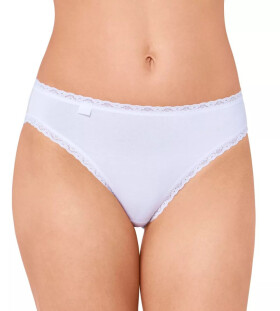 Dámské kalhotky 3 pack Cotton Lace Thai white - Sloggi bílá XL