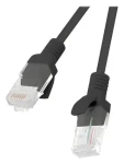 Lanberg CAT6 černá / Patch kabel / UTP / 3 m / Fluke Passed (PCU6-10CC-0300-BK)