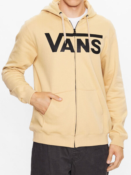 Vans CLASSIC II TAOS TAUPE pánská mikina na zip