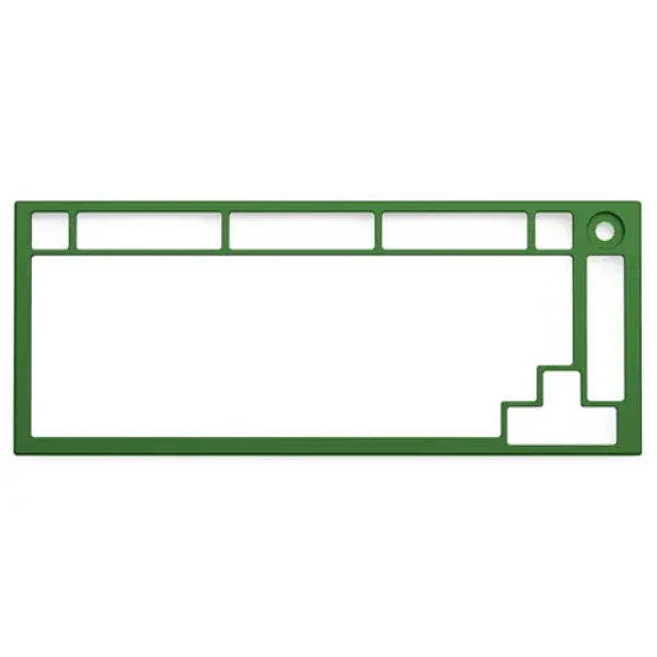Glorious GMMK PRO Top Frame zelená / náhradní vrchní rámeček pro klávesnici GMMK Pro (GLO-ACC-P75-TF-FG)