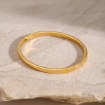 ELENYS Grace – pozlacený náramek 18K žluté zlato Délka náramku: Vnitřní průměr 6 cm / obvod cca 18,8 cm