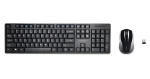 Kensington Pro Fit černá / Set bezdrátové klávesnice a myši / DE / 2.4 GHz / USB (K75230DE)