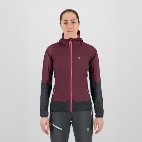 KARPOS Alagna Plus 2.0 W Jacket, Crimson/Woodl.Gray velikost: L