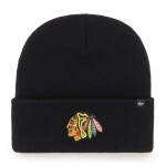 47 Brand Pánská Zimní Čepice Chicago Blackhawks Haymaker '47 CUFF KNIT