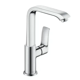 Hansgrohe Metris New - Umyvadlová baterie s otočným výtokem a výpustí chrom (31087000)