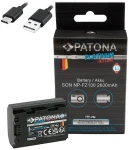 PATONA NP-FZ100 Platinum / Baterie pro foto Sony / 2600 mAh / Li-Ion / USB-C nabíjení (PT1360)