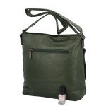 Moderní dámská koženková crossbody Anup, zelená
