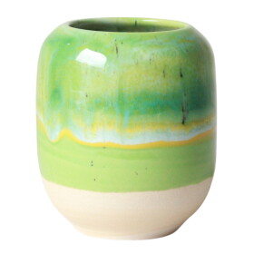 Studio Arhoj Stojánek na psací potřeby Meadow, zelená barva, keramika