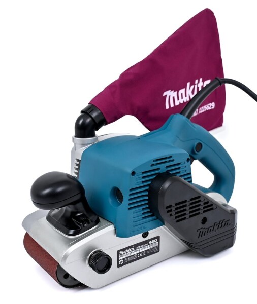 Makita 9403J / Pásová bruska / 1200W / Brusná plocha 100 mm / Rychlost 500 m-min / systainer (9403J)