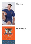 Pánské pyžamo Karelpiu KC8254 L Oranžová