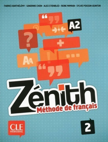 Zénith 2: Livre de l´éleve + DVD-Rom - Fabrice Barthélémy