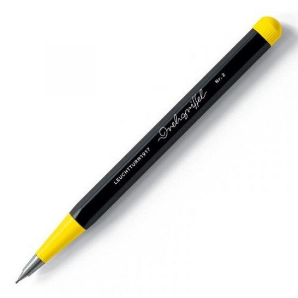 Drehgriffel Nr. 2 Black/Lemon Bauhaus Edition Mechanical pencil