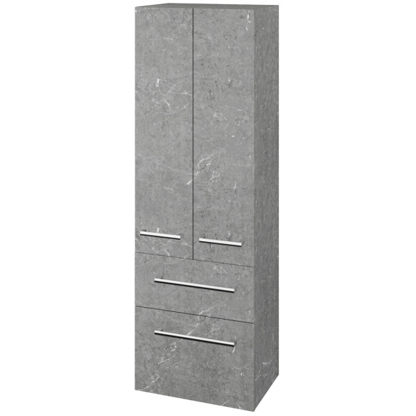 Dřevojas - Vysoká skříň DOS SVD2Z2 50 - D20 Galaxy / Úchytka T03 / D20 Galaxy 280208C