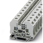 Weidmüller Z-series, Feed-through terminal, Rated cross-section: 2,5 mm², Tension clamp connection, Wemid, Dark Beige, ZDU 2.5 1608510000-100 100 ks