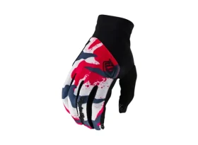 Troy Lee Designs Flowline rukavice Camo Berry vel. M
