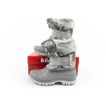 Lee Cooper zimní sněhule dětské zateplené sněhule pro dívky šedé 28