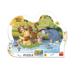 Puzzle Medvídek Pú na plavbě 25 dílků - Dino