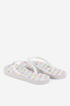 Pantofle Kappa 351C22W White - Pink Coral - Pink Fuchsia Syntetický materiál