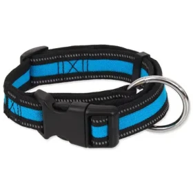 Dog Fantasy Obojek Neoprene L modrá 3.2x39-60cm (454-102562)