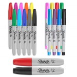 Sharpie Sharpie, 2079809, umělecké fixy z USA, Combo pack, různé hroty, 20 ks