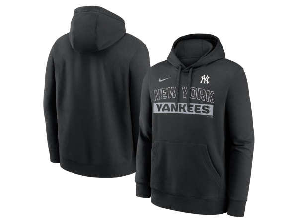 Nike Pánská mikina New York Yankees MLB Club Fleece Pullover Hoodie Velikost: M