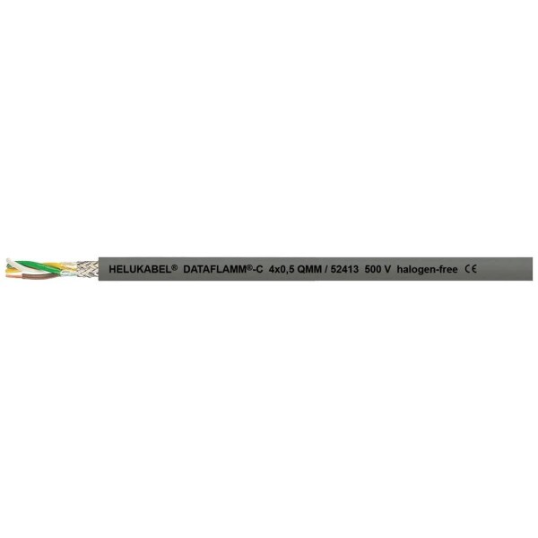 HELU 52403-500 datový kabel 14 x 0.34 mm² šedá 500 m