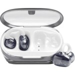 JBL Soundgear Clips TWS otevřená sluchátka Bluetooth®, Bez kabelu stereo bílá headset, odolné vůči potu, dotykové ovládání Hi-Fi