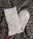 Ponožky Magnetis YN5035 Tyče/živočichové hnědá univerzální