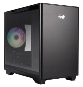 InWin A3 černá / Skříň / Micro-ATX, Mini-ITX / ARGB / průhledná bočnice / 1x USB-C, 2x USB-A (A3)