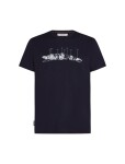 Pánské merino tričko s krátkým rukávem ICEBREAKER Mens 150 Tech Lite SS Tee Massif, Midnight Navy velikost: L