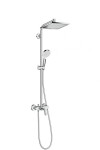 HANSGROHE - Crometta Sprchový set Showerpipe E 240 s baterií, chrom 27284000
