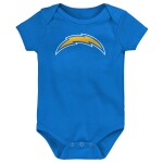 Outerstuff Dětské body Los Angeles Chargers NFL Game On Creeper Baby Bodysuit Set (3 ks)