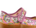 Froddo Canvas Balletty G1700447-3 White/Pink balerínky