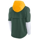 Nike Pánská bunda Green Bay Packers NFL Lightweight 2021 Sideline Player Velikost: S