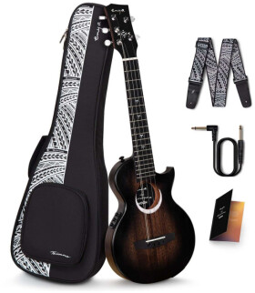Enya Music Moon 5-String - Taimane Signature Black