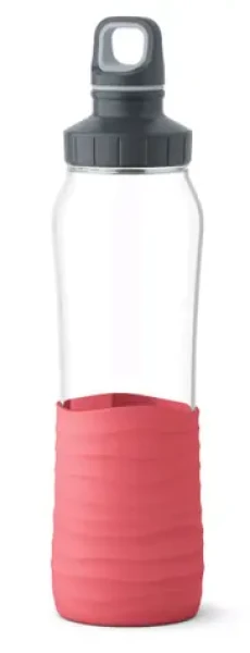 Emsa Drink2Go Skleněná láhev 0.7 l korálová (N3100400)