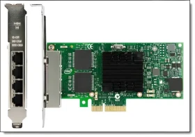 Lenovo ThinkSystem I350-T4 / Síťová karta / PCIe / 4x RJ-45 / 1Gb Ethernet (7ZT7A00535)