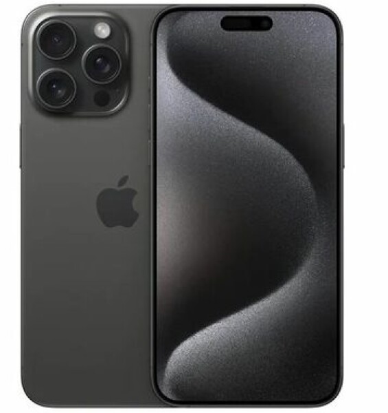 Apple iPhone 15 Pro Max 512GB Titanová černá / EU distribuce / 6.7" / 512GB / iOS17 (MU7C3)