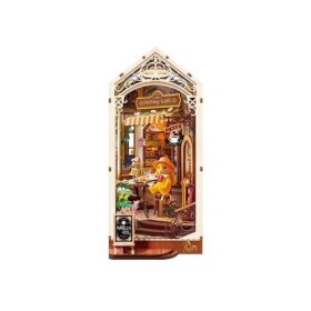 3D skládačka Zarážka na knihy Miniatura domečku Prázdninová kavárna