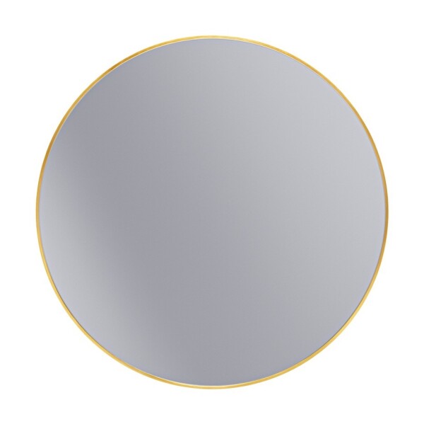 Erga Round, kulaté zrcadlo 100cm, zlatý rám, ERG-V01-ROUND-1010-GD