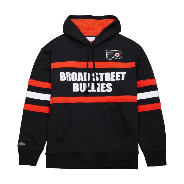 Mitchell Ness Pánská Mikina Philadelphia Flyers Head Coach Hoodie Current Logo Velikost: