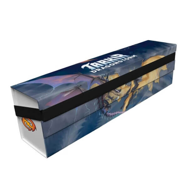 MTG krabice na karty Tarkir Dragonstorm Bundle Key Art 500+ Flat Pack