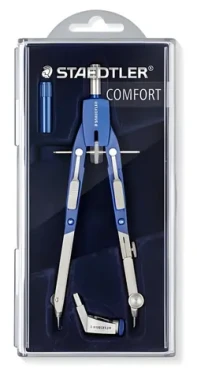 Staedtler Mars Comfort 552 / Kružítko / sada 3 ks / kovová základna bez niklu / průměr do 360 mm (552 01)