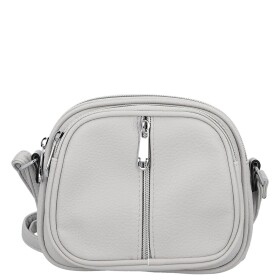 Trendy dámská koženková crossbody kabelka Cica, šedá