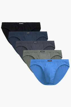 Atlantic 5SMP-002 5-pack barva:světle modrá/grafitová/černá/khaki/modrá 2XL